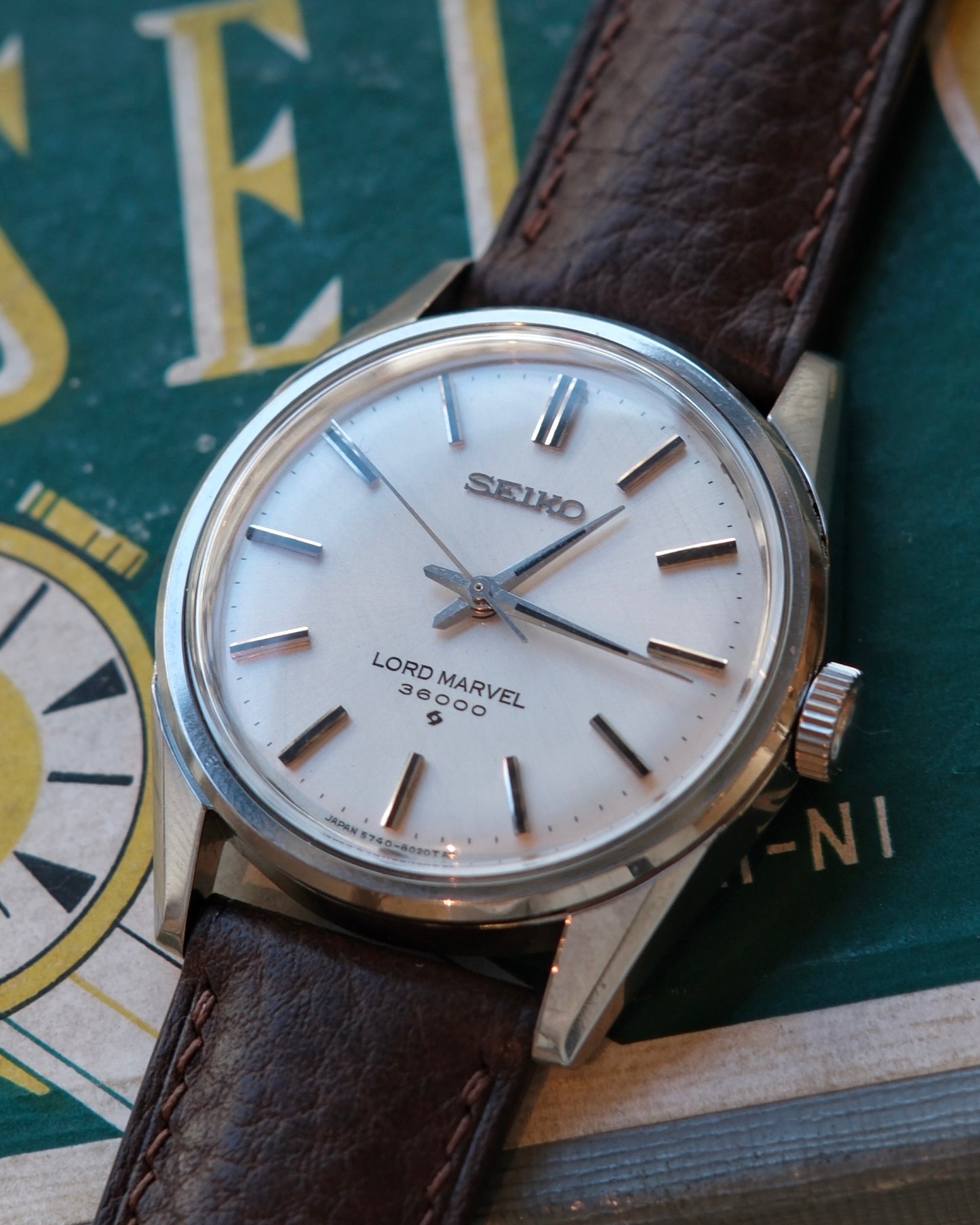 Vintage Seiko LORD MARVEL 36000 ロードマーベル36000 5740-8000 1969年4月製造