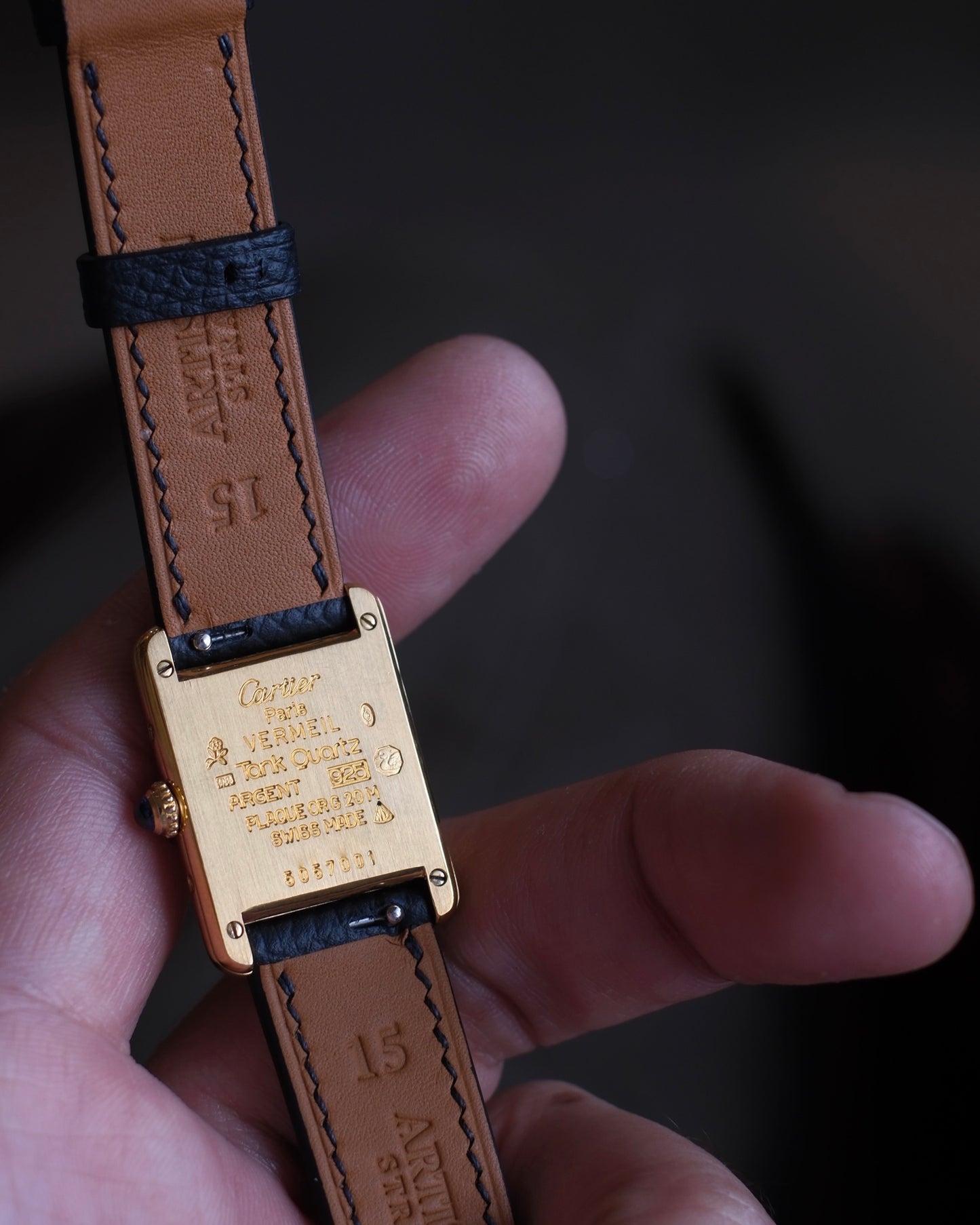 Cartier Must Tank SM (カルティエ マストタンク SM) アイボリーローマン