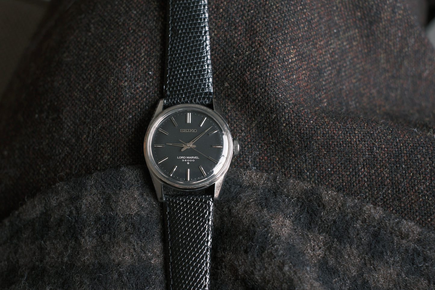 VINTAGE SEIKO LORDMARVEL36000 / ヴィンテージセイコー ロードマーベル36000 "5740-8000" Barindex Black 1973年5月製造