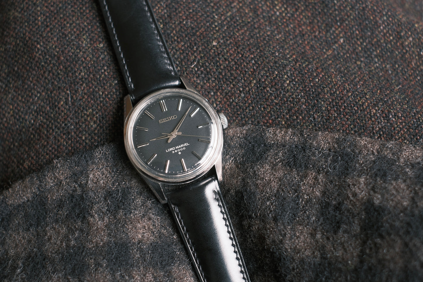 VINTAGE SEIKO LORDMARVEL36000 / ヴィンテージセイコー ロードマーベル36000 "5740-8000" Barindex Black 1973年5月製造