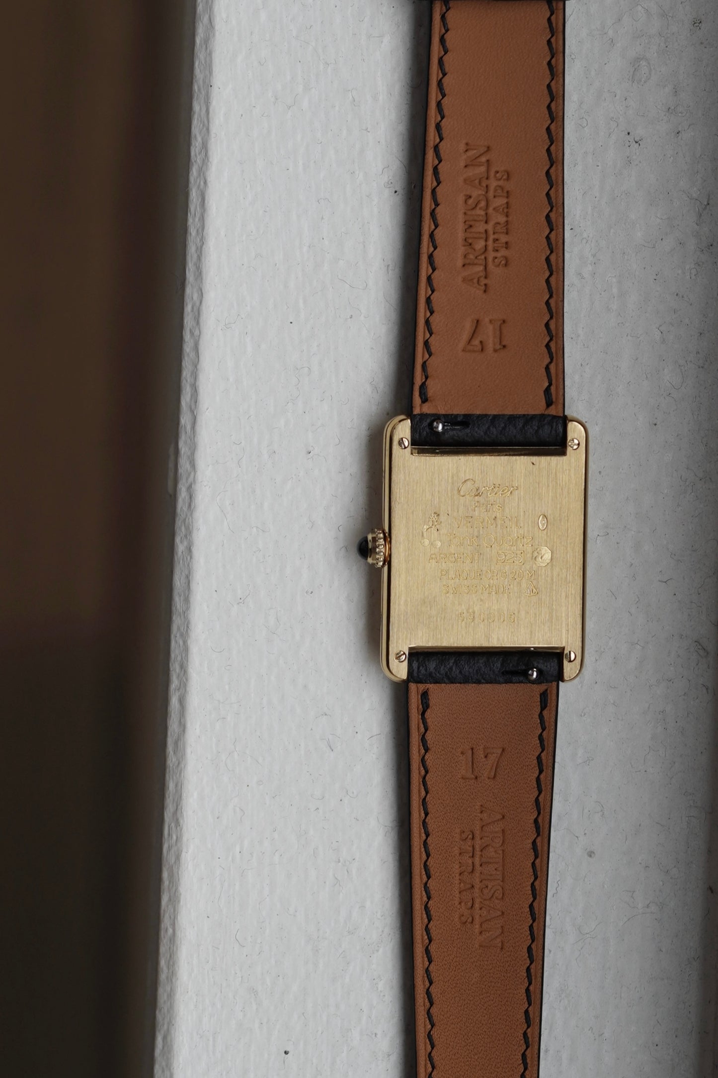 Cartier Must Tank LM (カルティエ マストタンク LM) 飛びアラビア
