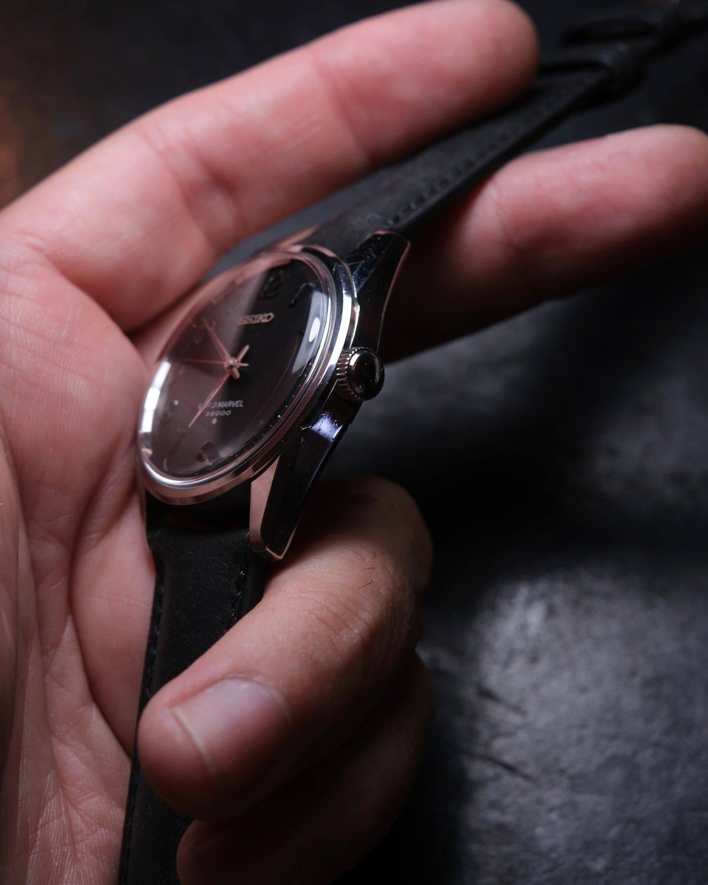 Vintage Seiko LORD MARVEL 36000 5740-8000 1974年7月製造