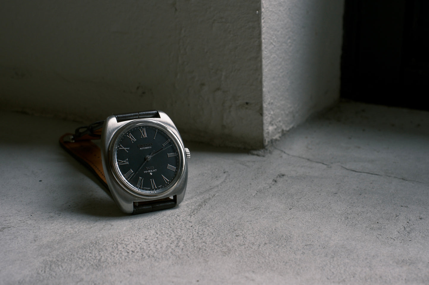 VINTAGE KING SEIKO / ヴィンテージキングセイコー "5621-70000" Roman Number Black 1972年10月製造