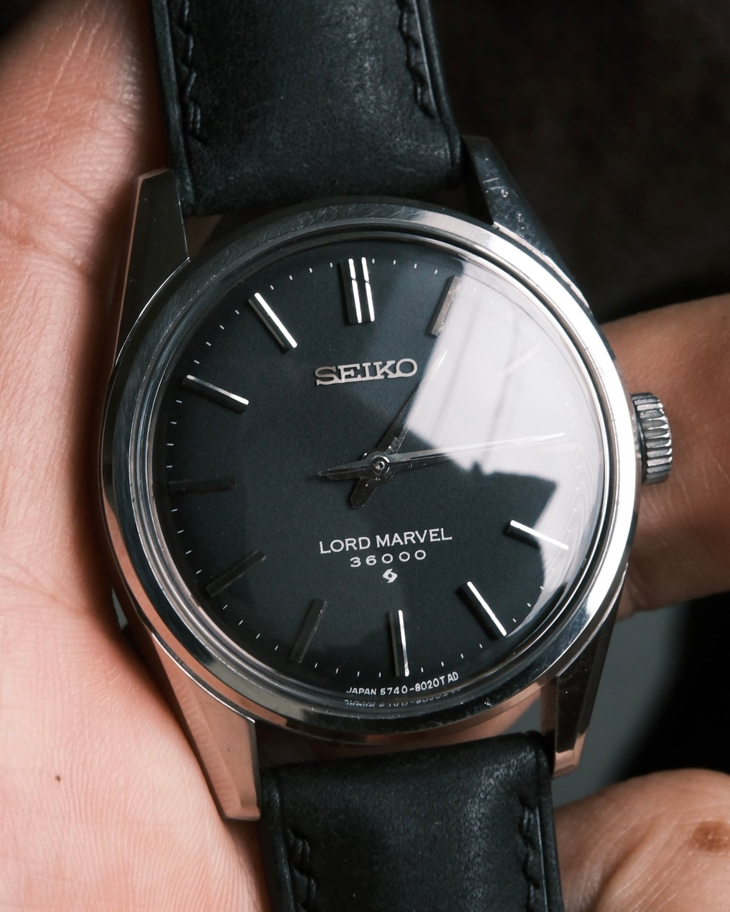 Vintage Seiko LORD MARVEL 36000 5740-8000 1976年9月製造