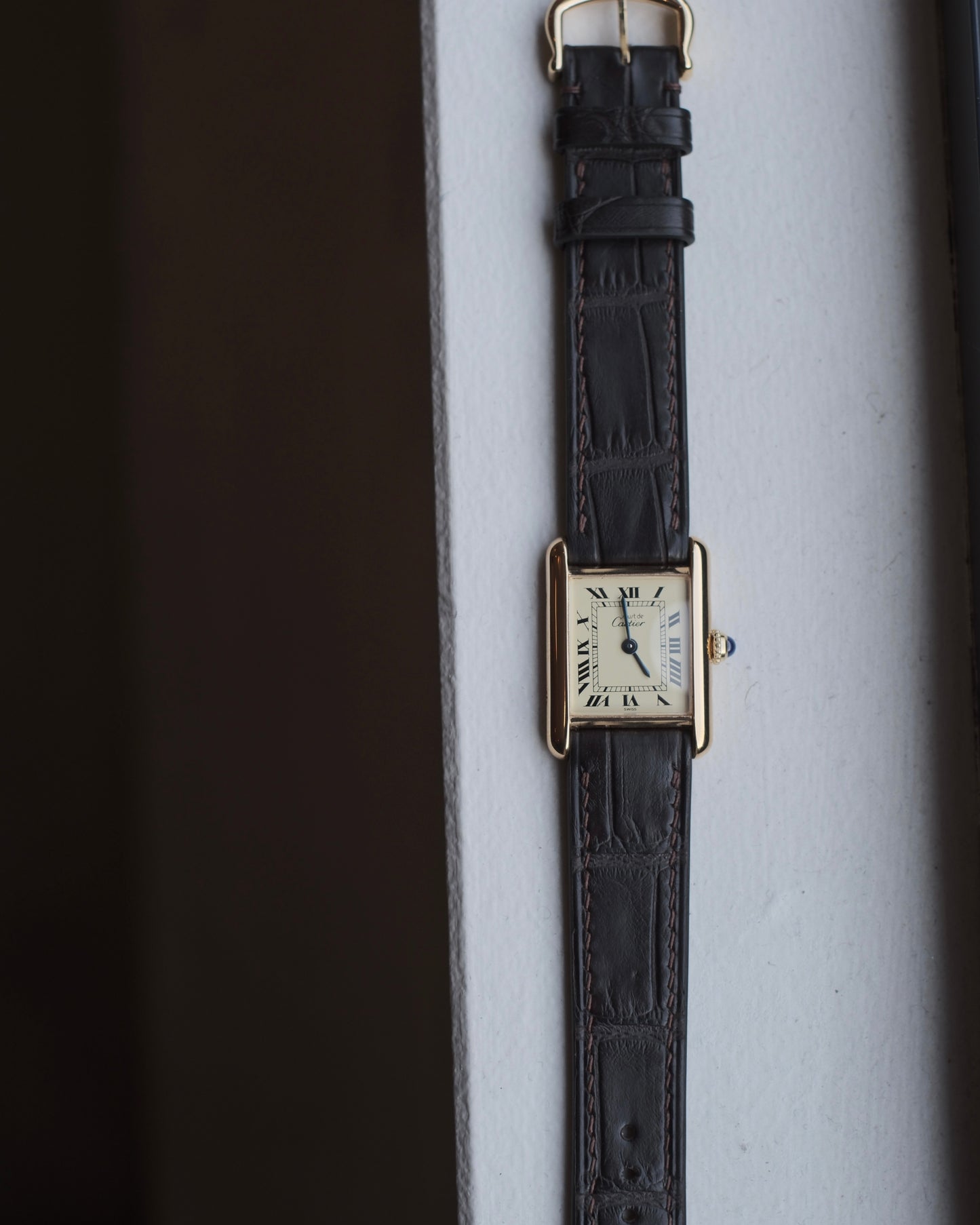 Cartier Must Tank SM (カルティエ マストタンク SM) アイボリーローマン