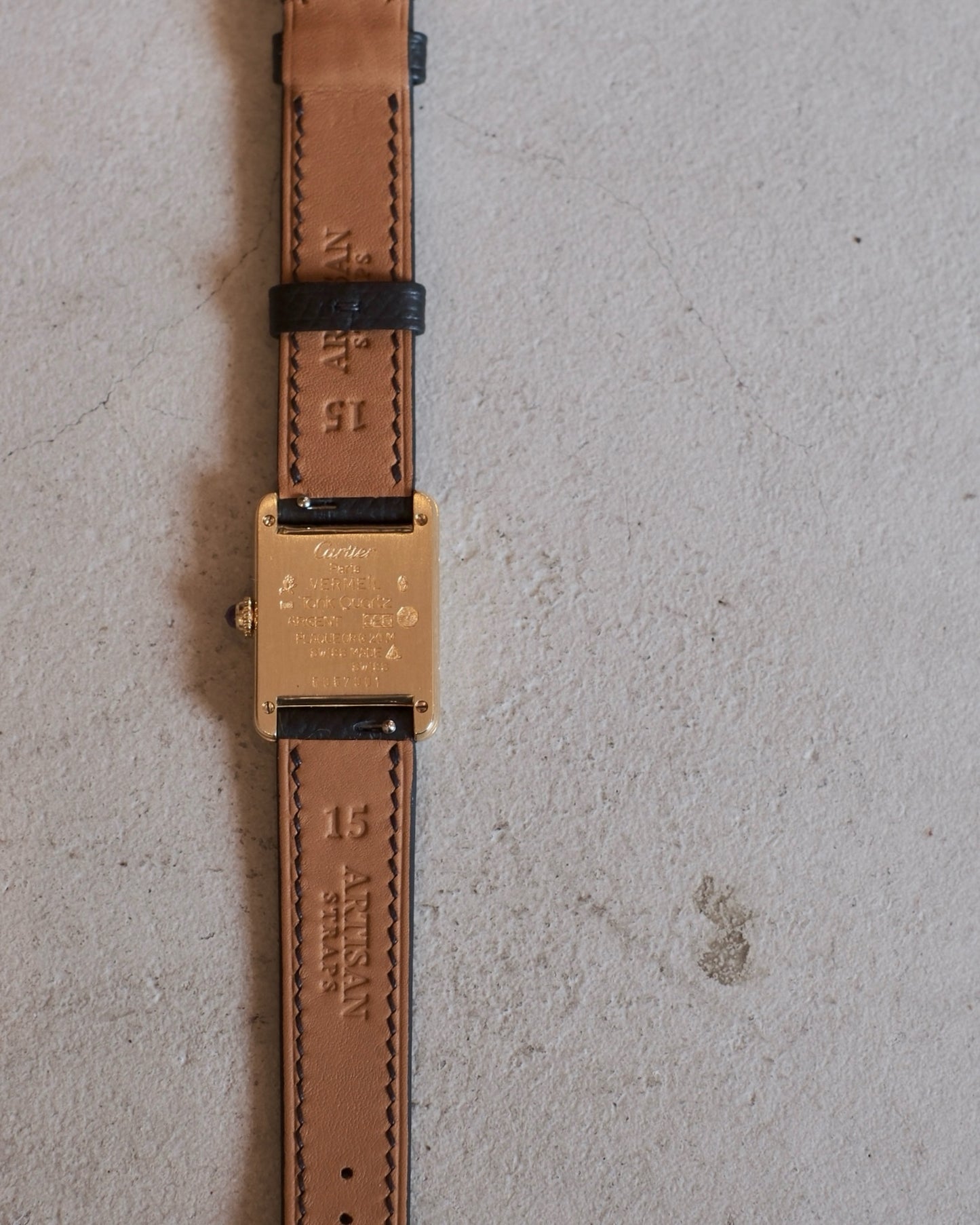 Cartier Must Tank SM (カルティエ マストタンク SM) アイボリーローマン