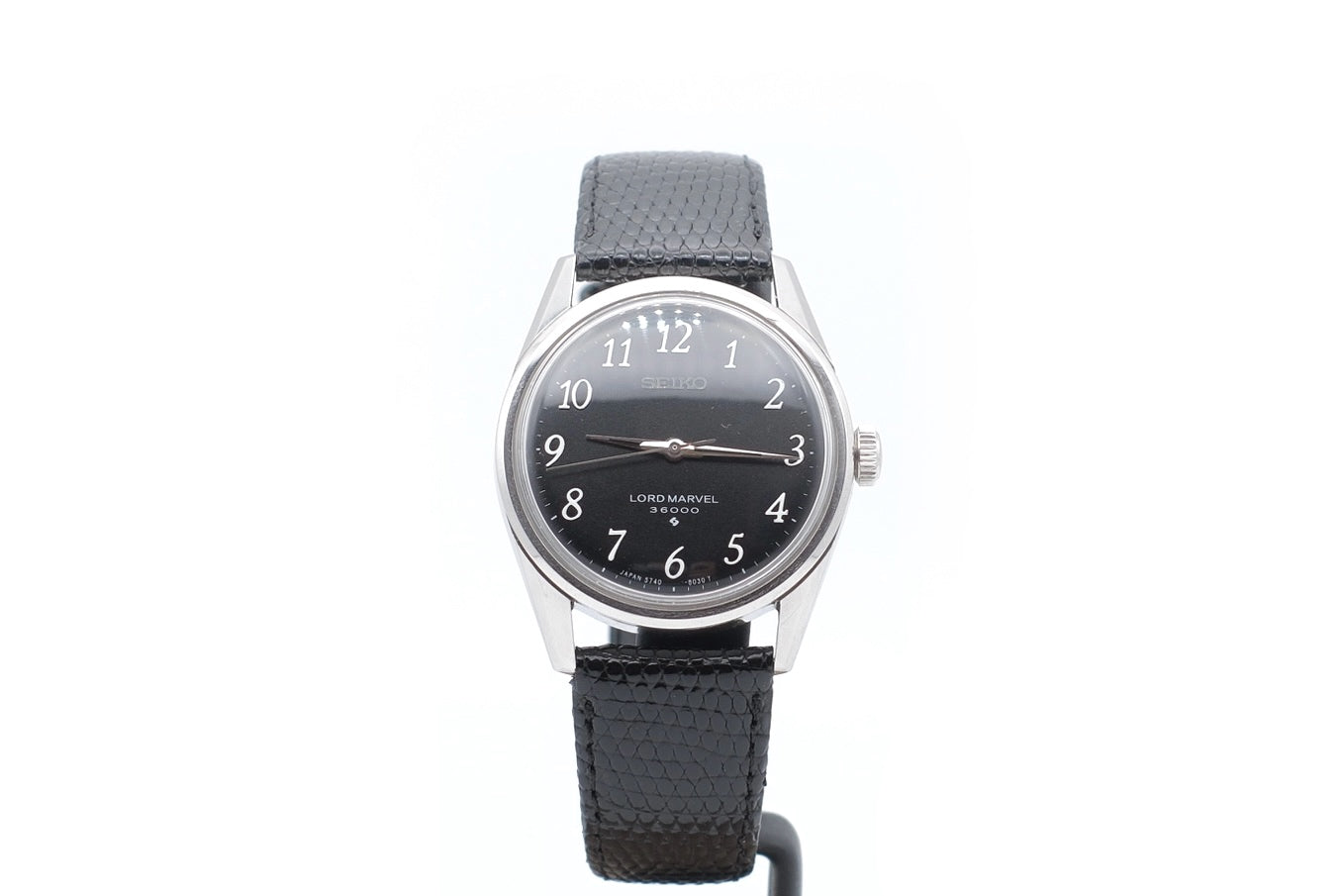 SEIKO LORD MARVEL 36000 Arabic number Black & White