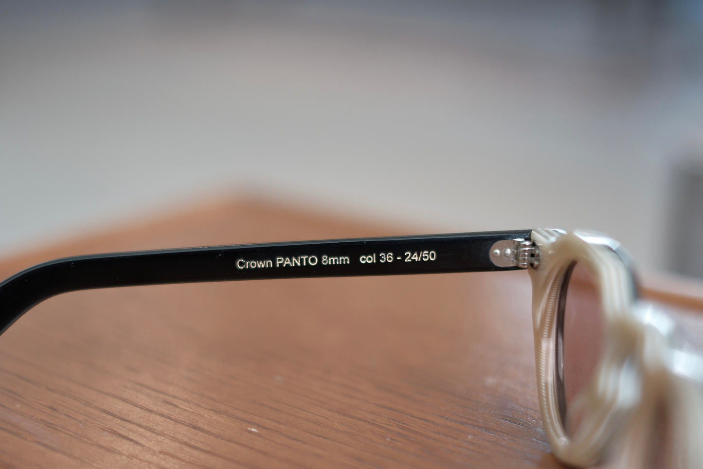 LESCA LUNETIER Upcycling Collection Crown Panto 8mm レスカ ルネティエ アップサイクリングコレクション クラウンパント8mm