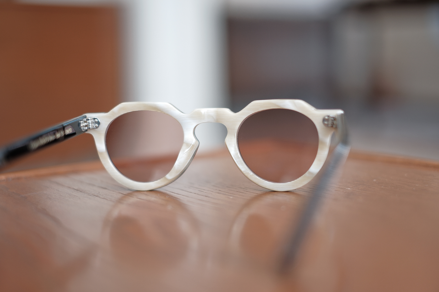 LESCA LUNETIER Upcycling Collection Crown Panto 8mm レスカ ルネティエ アップサイクリングコレクション クラウンパント8mm