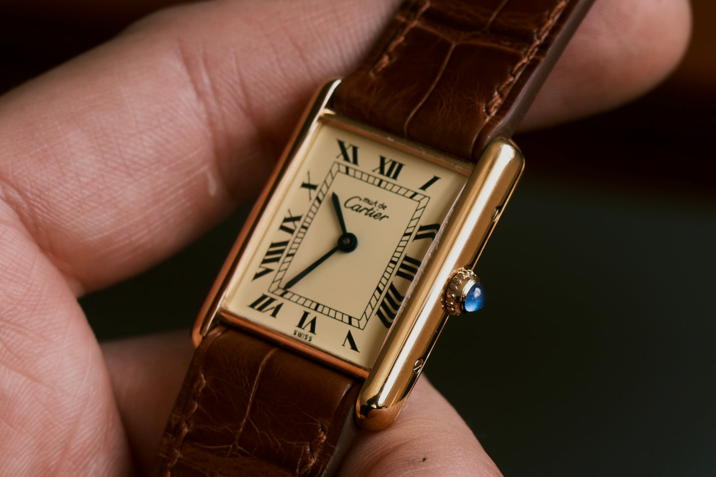 Cartier Must Tank Quartz LM / カルティエ マストタンク LM