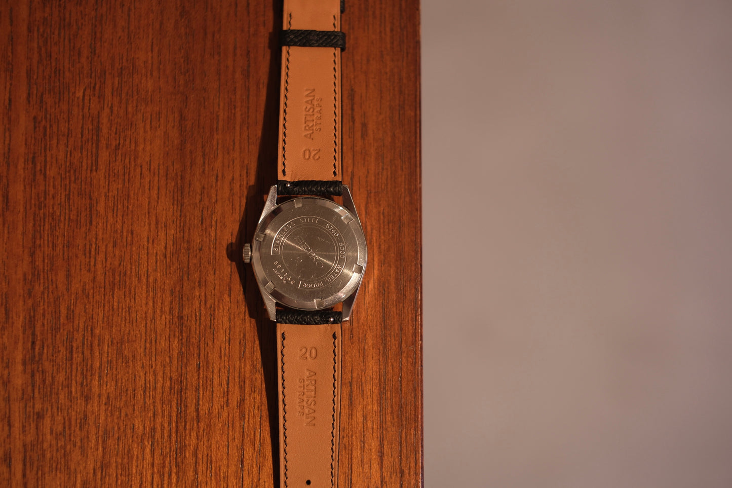 SEIKO LORD MARVEL 36000 "5740-8000" Arabic number Black&White 1968年12月製造