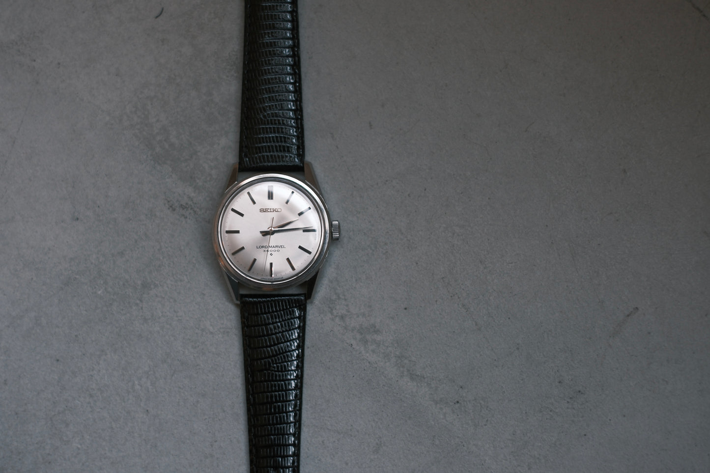 SEIKO LORD MARVEL 36000 Bar Index 5740-8000 1967年10月製造