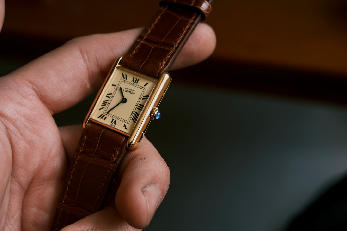 Cartier Must Tank Quartz LM / カルティエ マストタンク LM