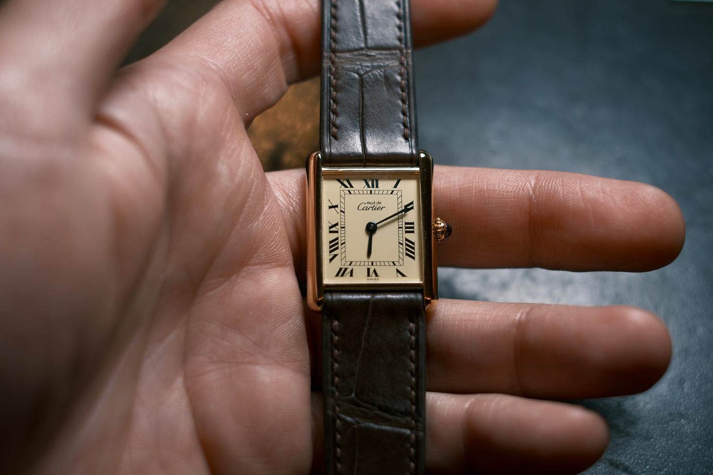 Cartier Must Tank Quartz LM / カルティエ マストタンク LM