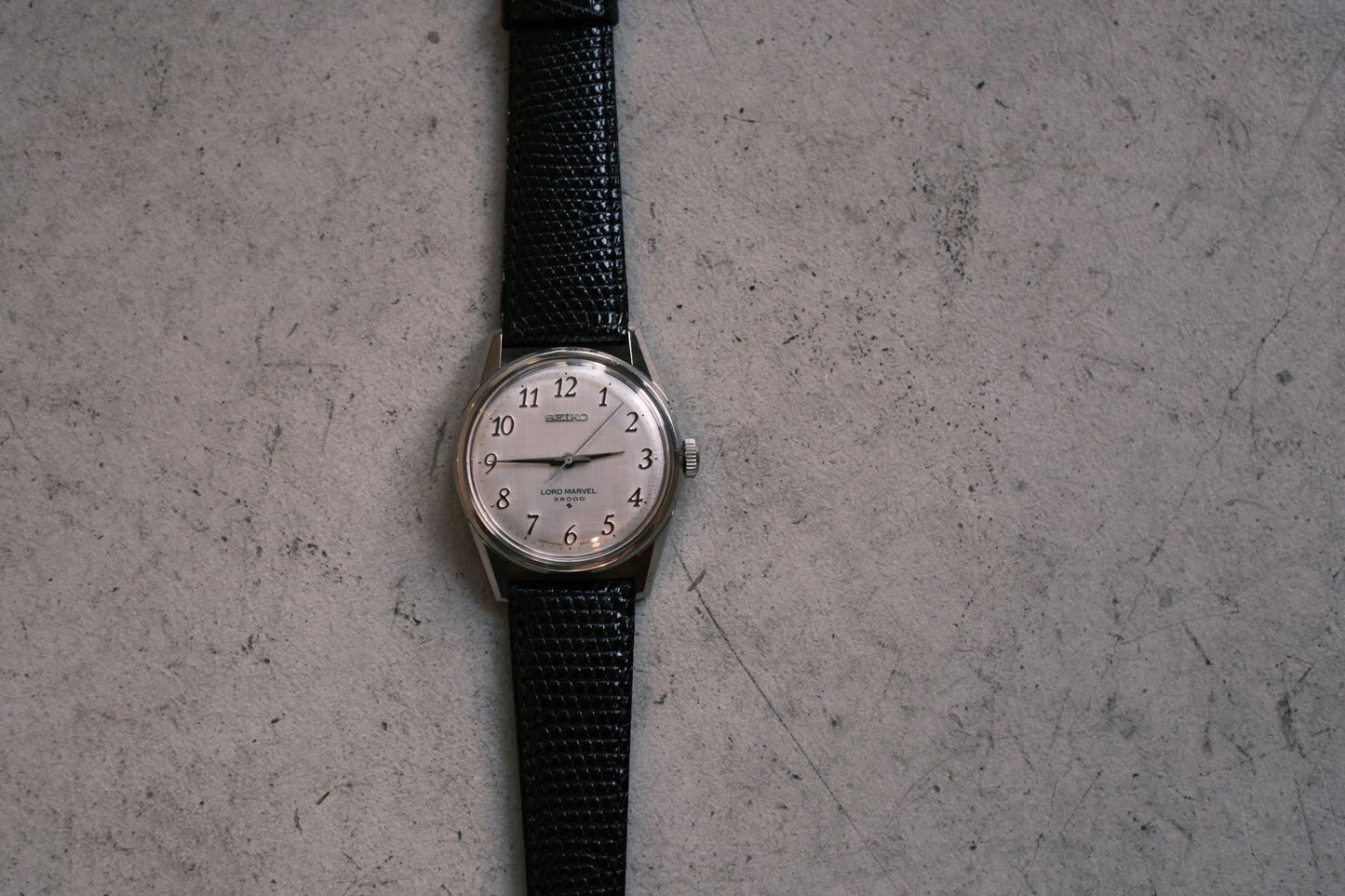 Vintage Seiko LORD MARVEL 36000 5740-8000 1975年5月製造