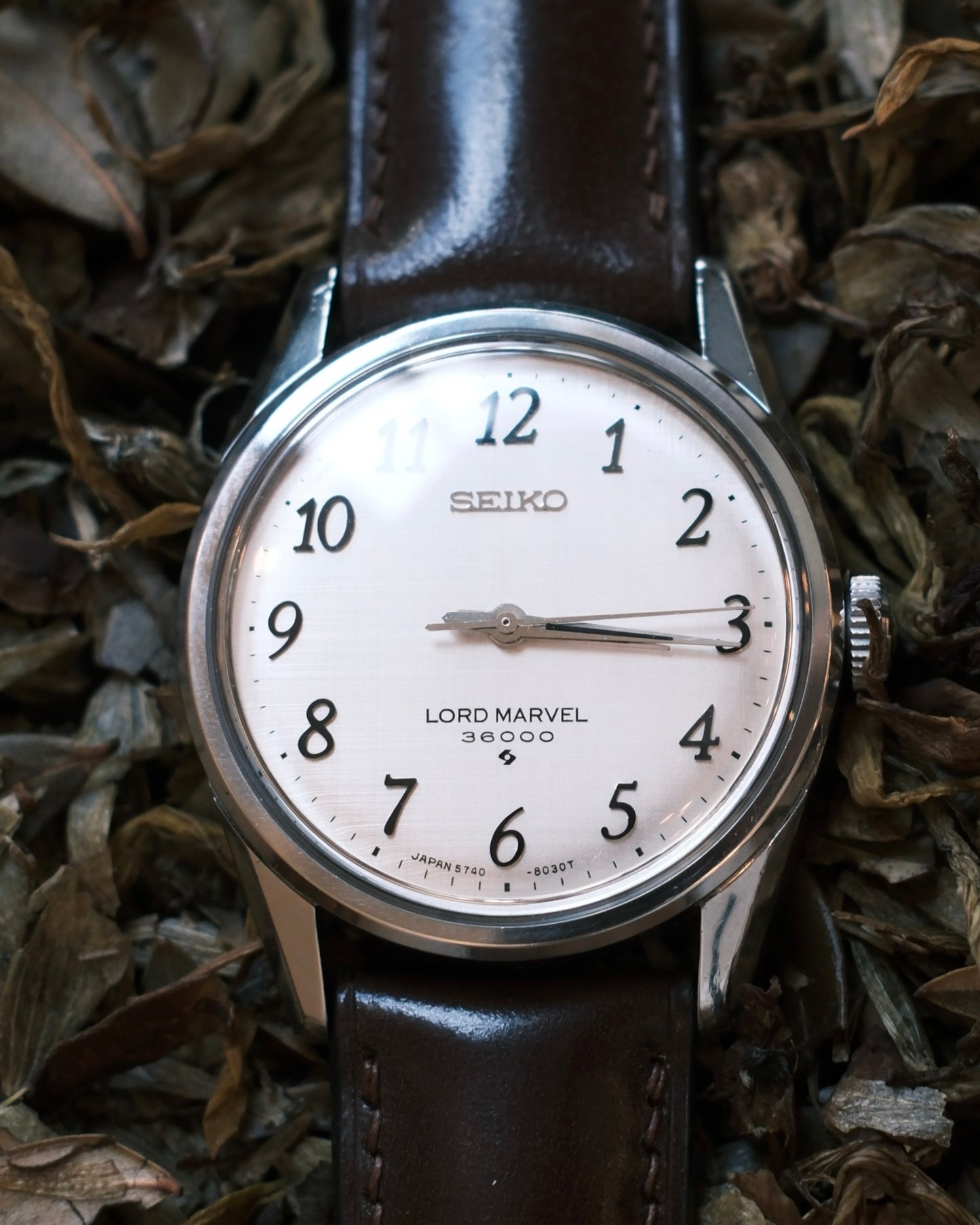 Vintage Seiko LORD MARVEL 36000 5740-8000 1972年12月製造