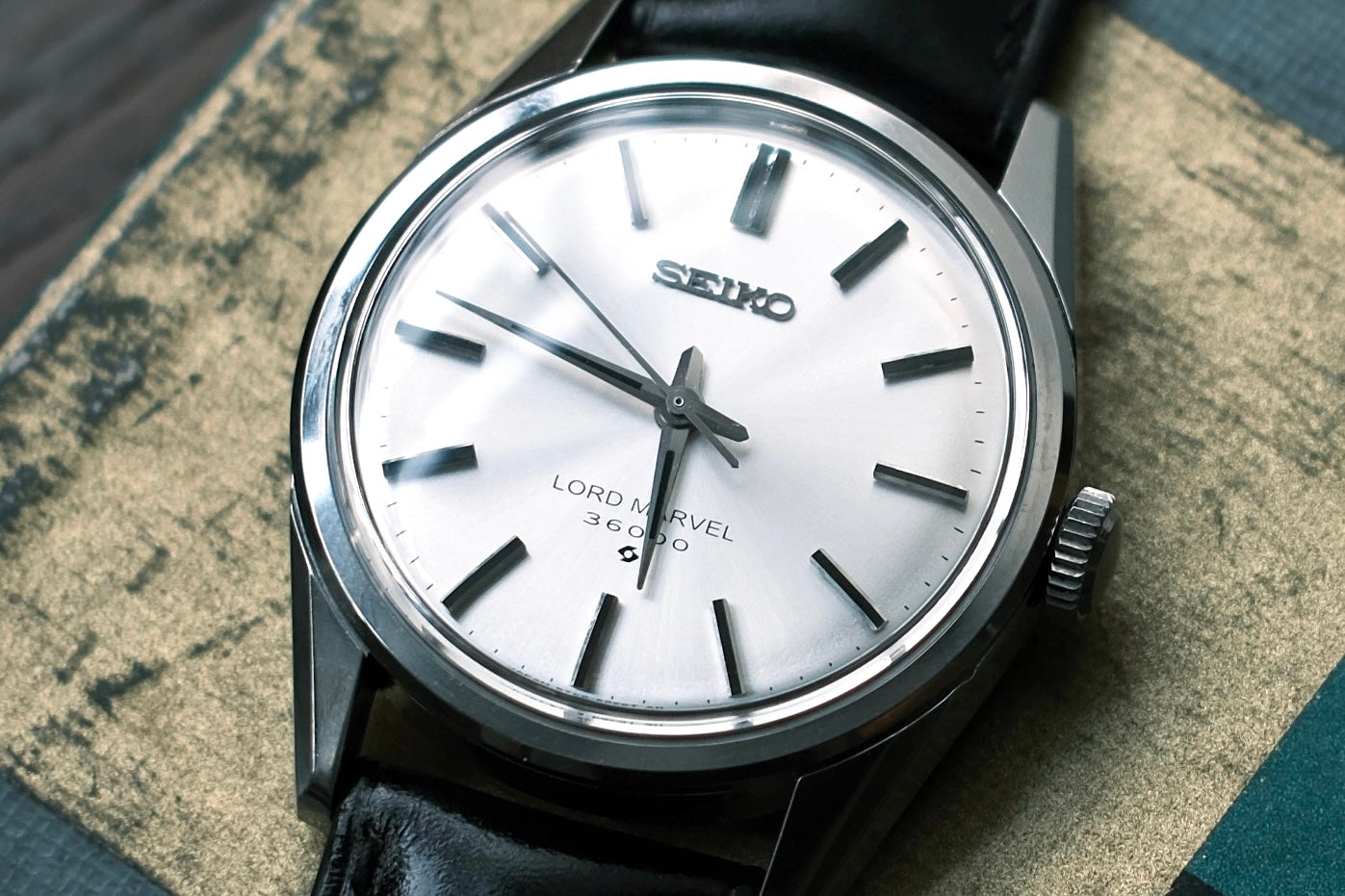 Vintage Seiko LORD MARVEL 36000 5740-8000 1975年2月製造