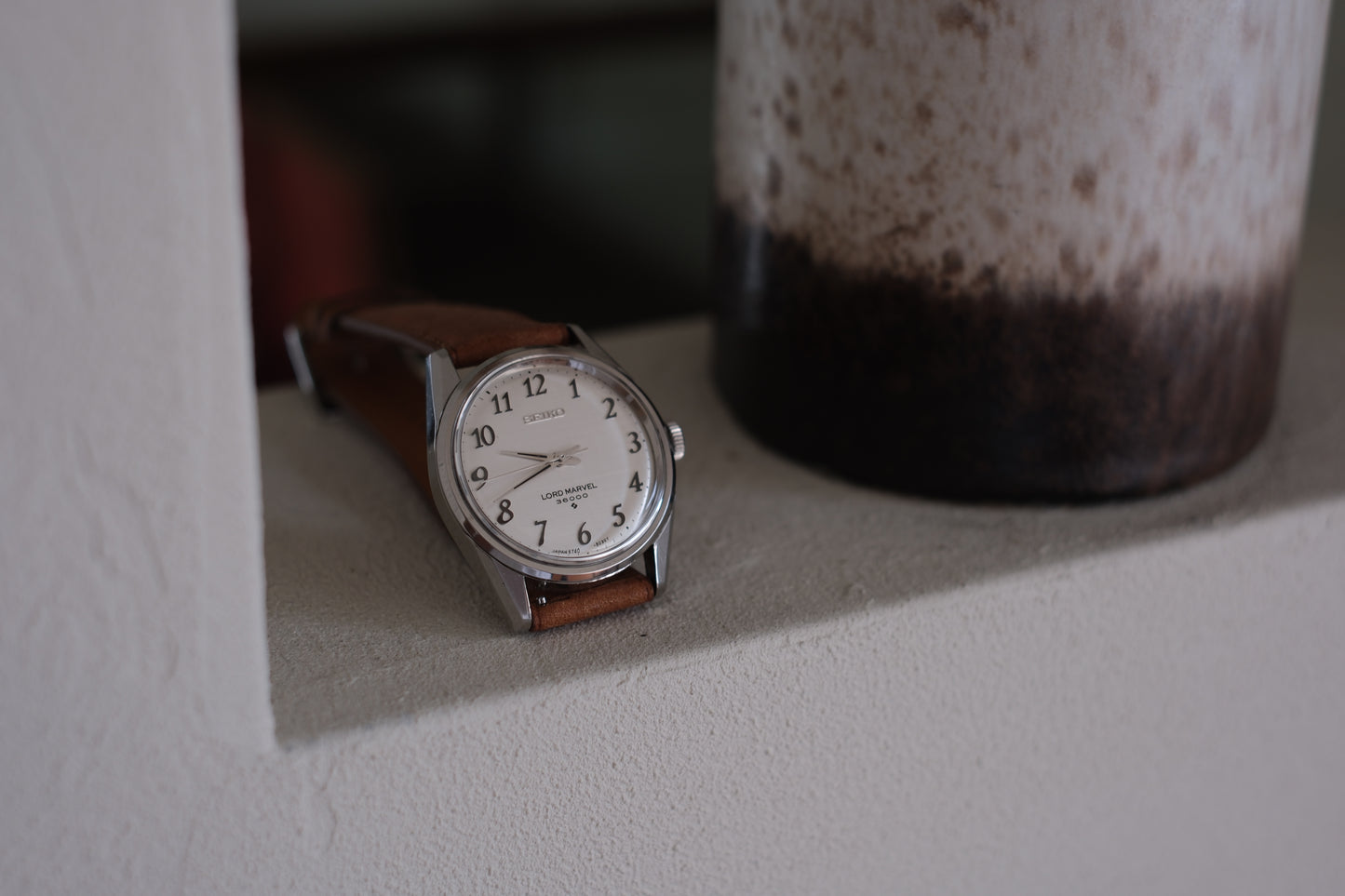 SEIKO LORD MARVEL 36000 5740-8000 Arabic number 1972年5月製造