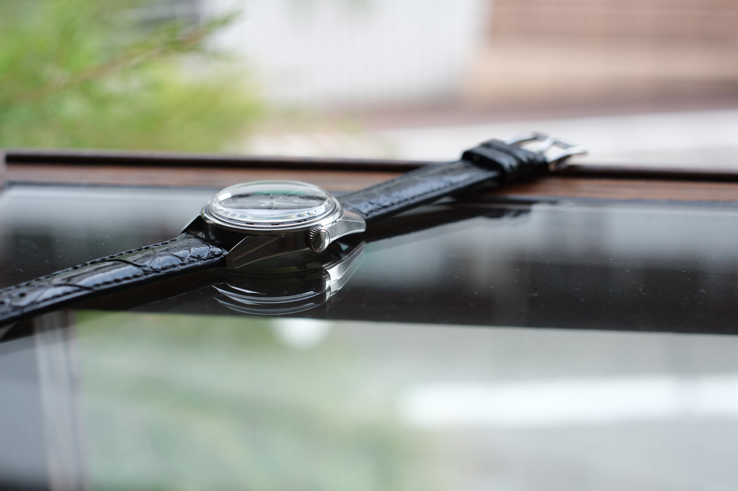 SEIKO LORD MARVEL 36000 "5740-8000" Arabic number Stelth Black 1970年8月製造