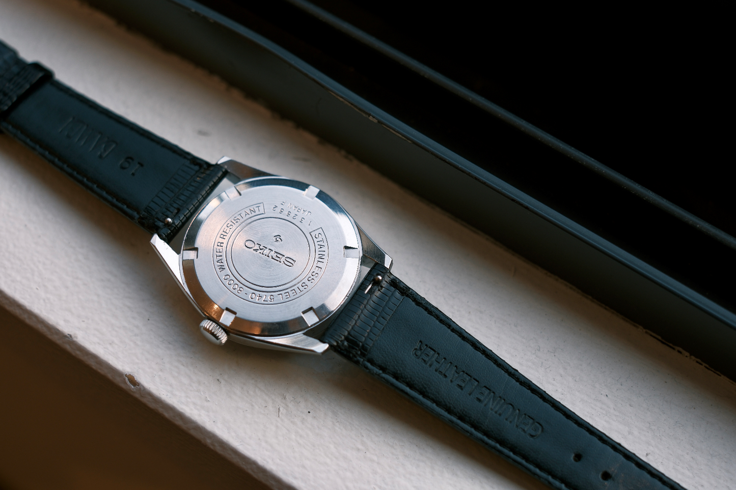 SEIKO LORD MARVEL 36000 Black 5740-8000 1971年3月製造