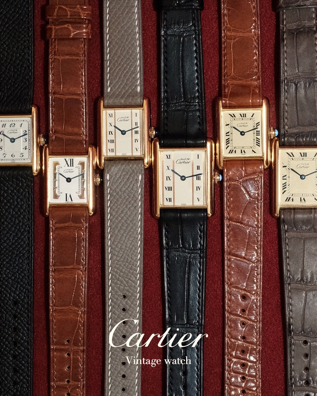 カルティエ マストタンク (Cartier Must Tank) とは｜時計修理技師が提案する『安心して永く楽しめるヴィンテージウォッチ』