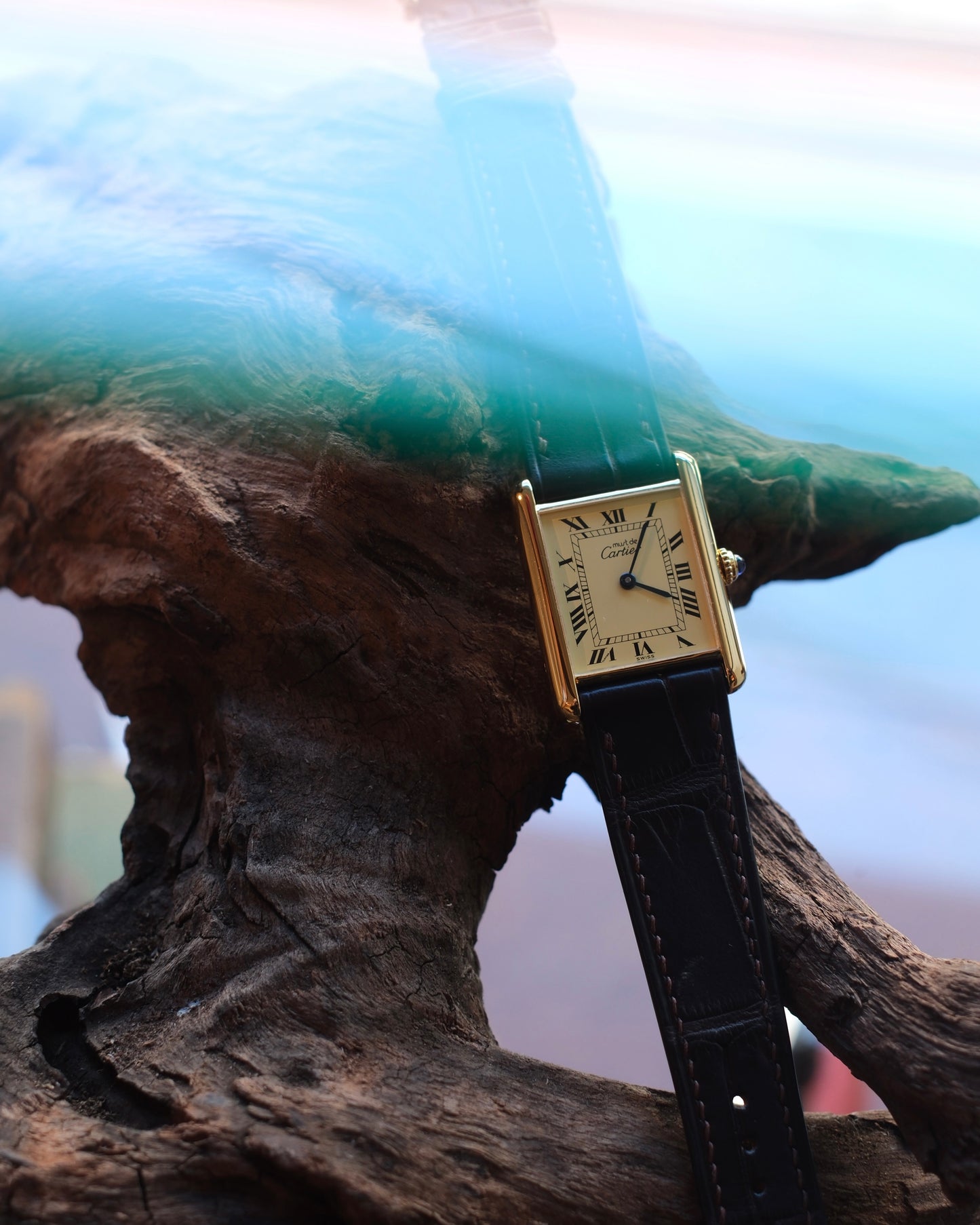 Cartier Must Tank LM (カルティエ マストタンク LM)  アイボリーローマン