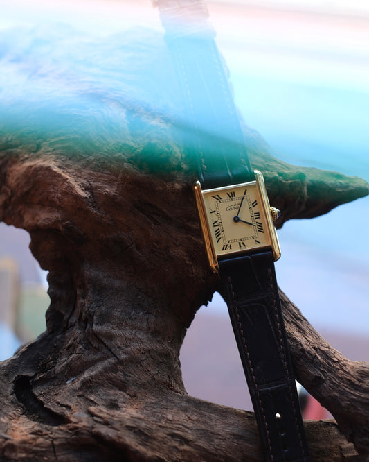 Cartier Must Tank LM (カルティエ マストタンク LM)  アイボリーローマン