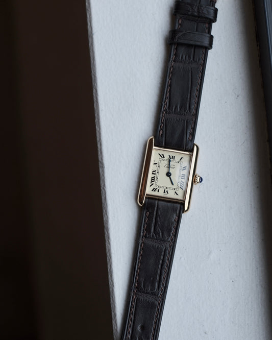 Cartier Must Tank SM (カルティエ マストタンク SM)  アイボリーローマン