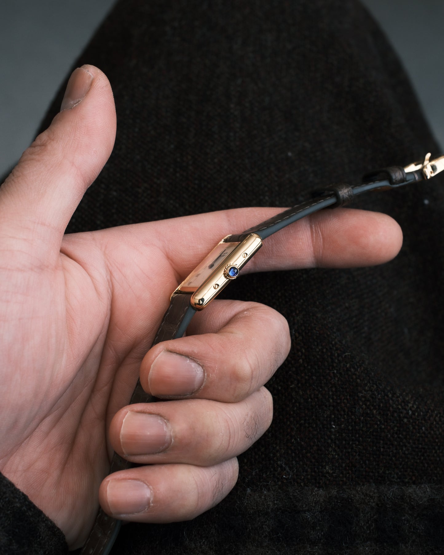 Cartier Must Tank SM (カルティエ マストタンク SM)  縦ローマン