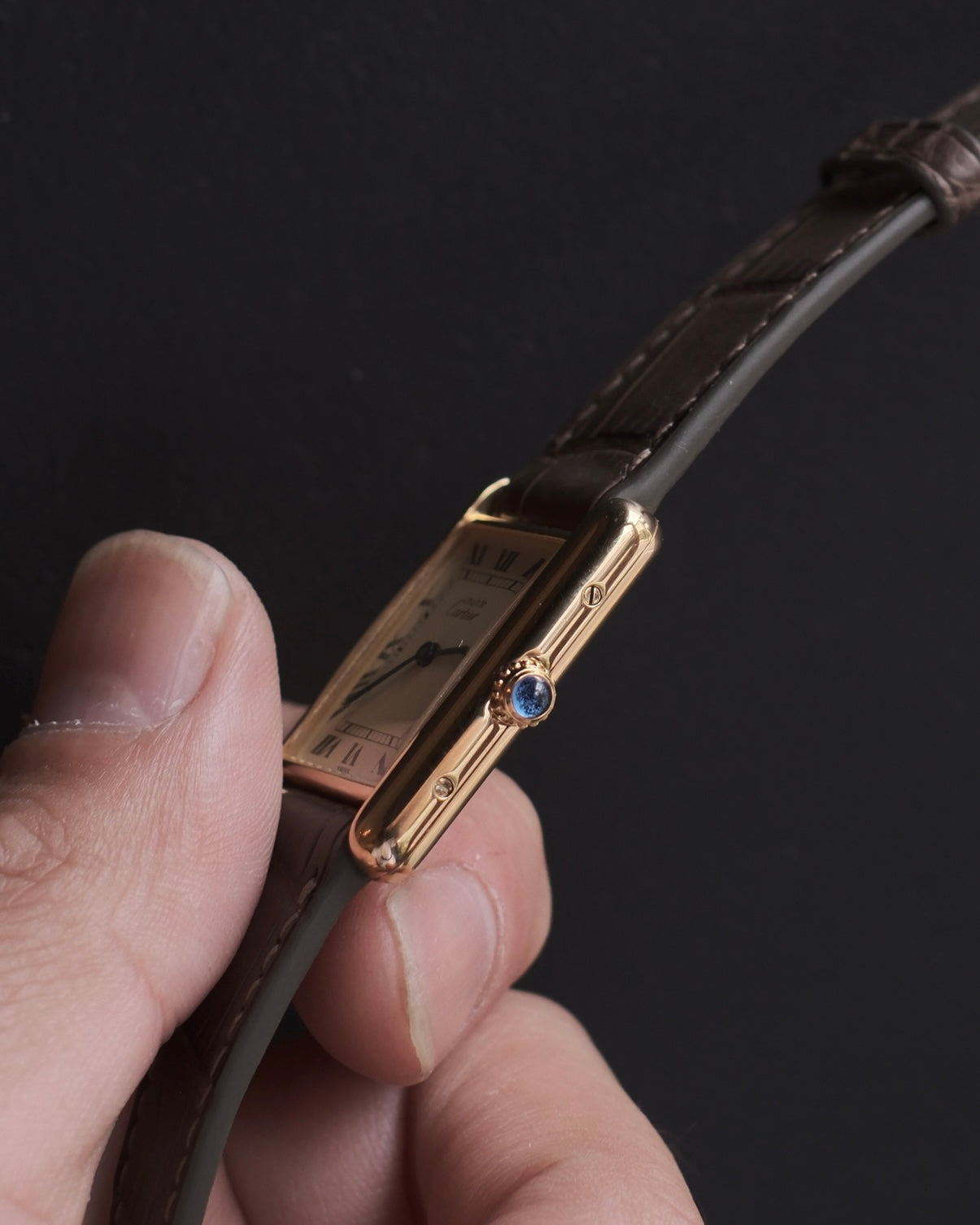 Cartier Must Tank LM (カルティエ マストタンク LM)  アイボリーローマン