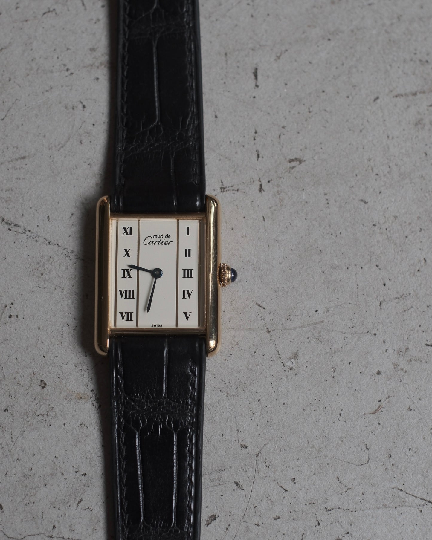 Cartier Must Tank LM (カルティエ マストタンク LM)  縦ローマン