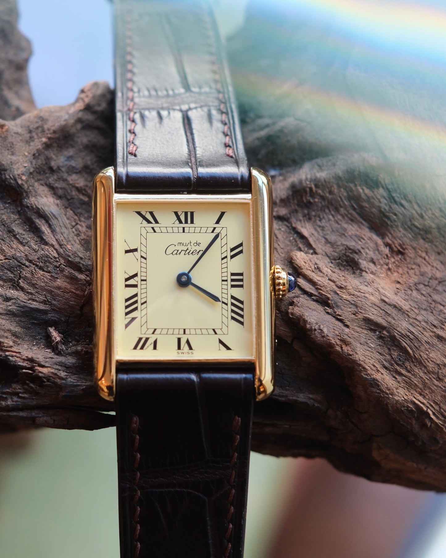 Cartier Must Tank LM (カルティエ マストタンク LM)  アイボリーローマン