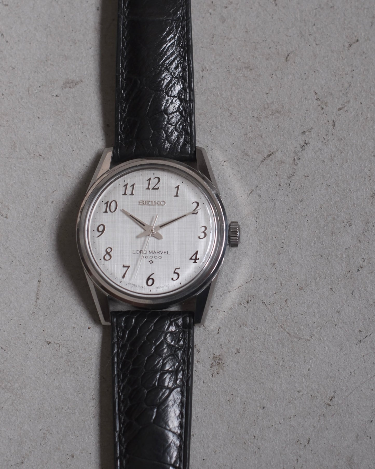 Vintage Seiko LORD MARVEL 36000 (ヴィンテージセイコー ロードマーベル36000) 5740-8000  1971年3月製造
