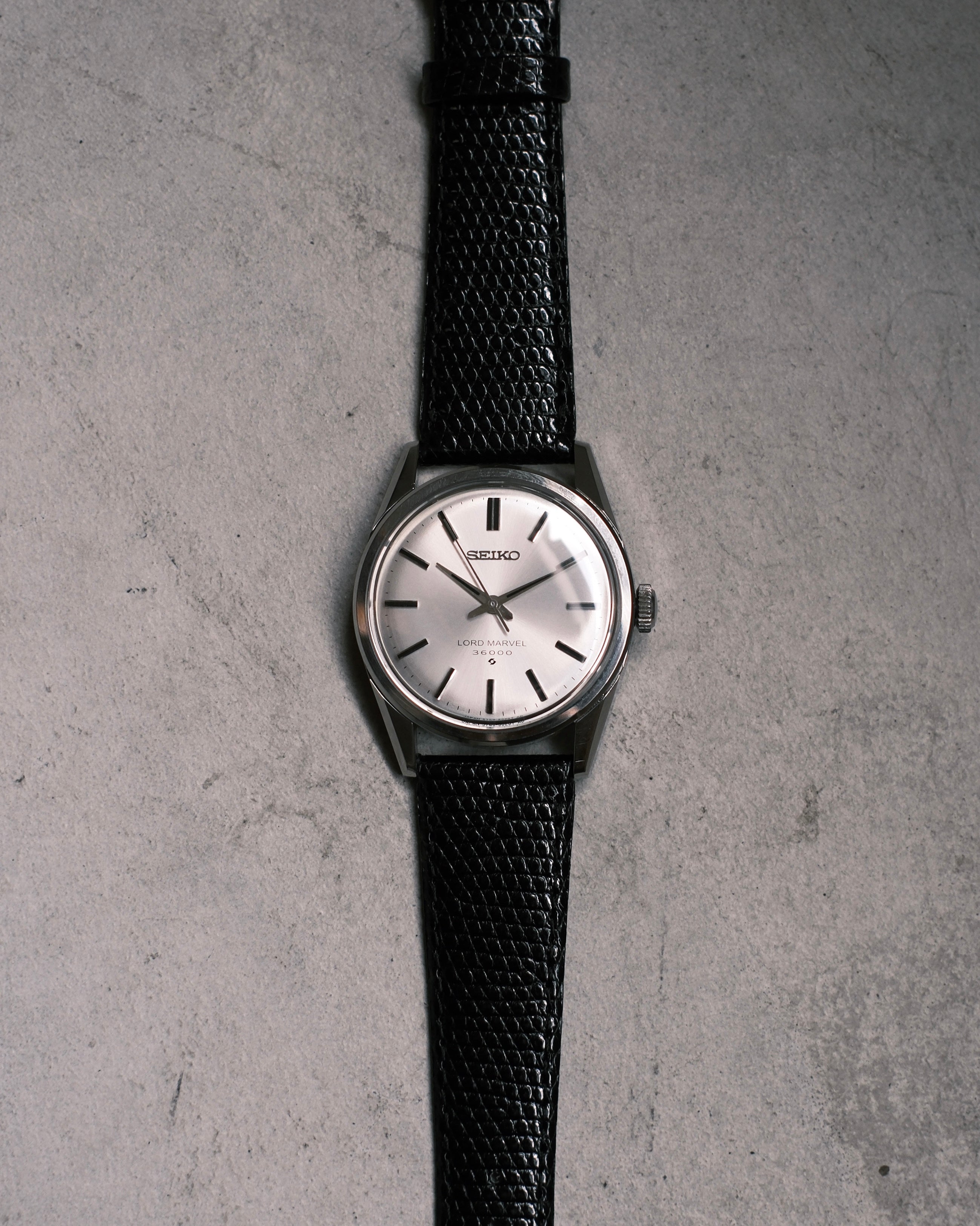 Vintage Seiko LORD MARVEL 36000 Black (ロードマーベル36000) 5740