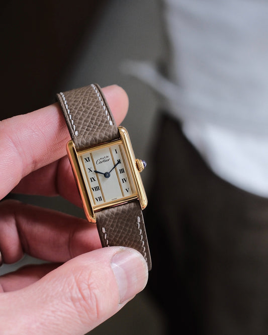 Cartier Must Tank SM (カルティエ マストタンク SM)  縦ローマン