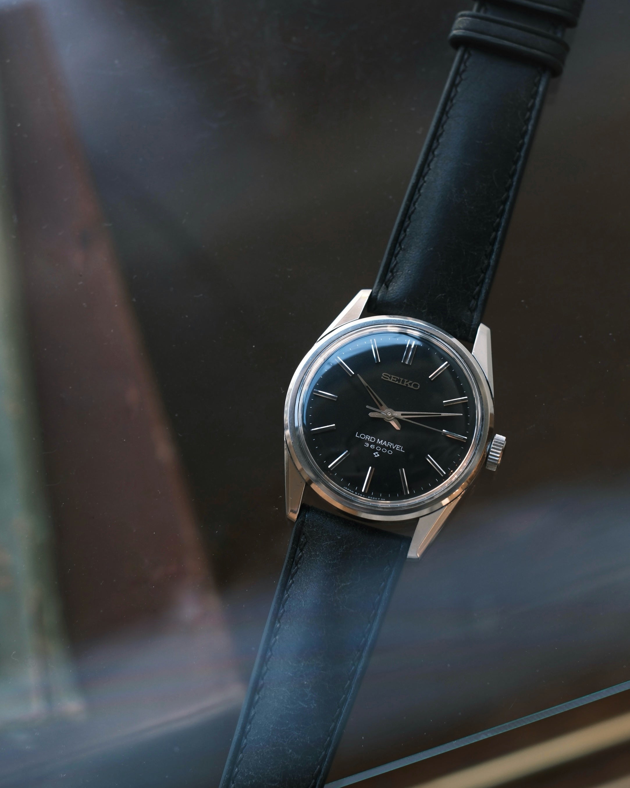 Vintage Seiko LORD MARVEL 36000 Black (ロードマーベル36000) 5740
