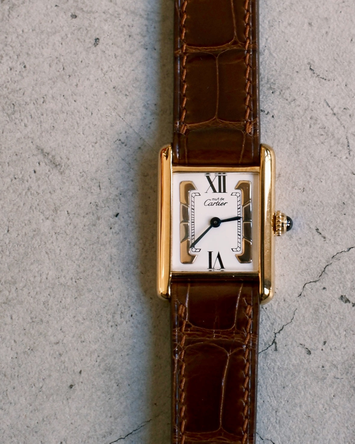 Cartier Must Tank SM (カルティエ マストタンク SM) トリニティ