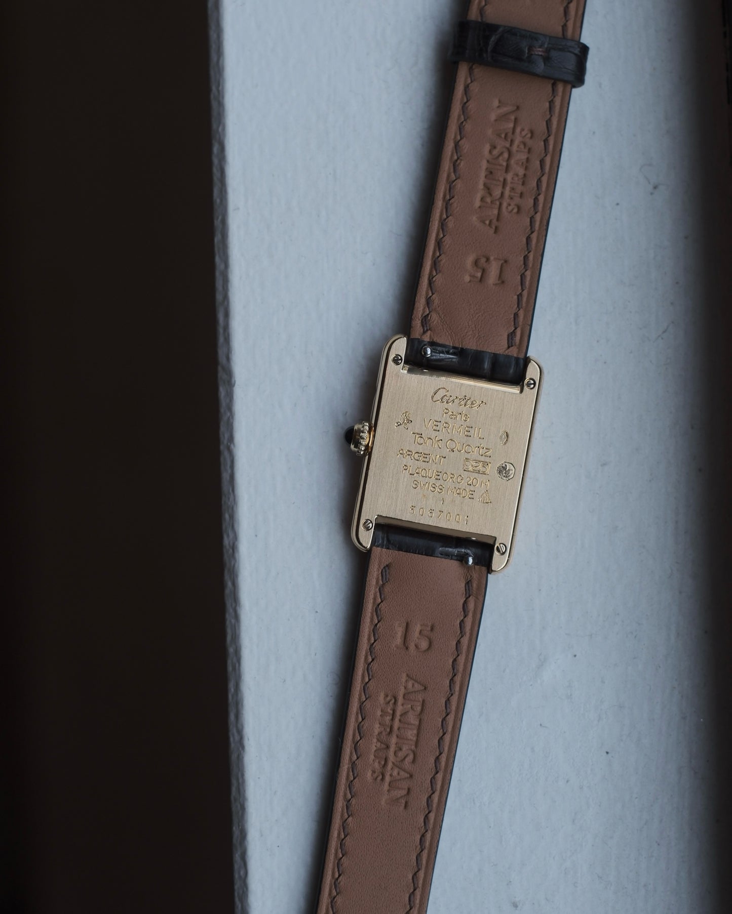 Cartier Must Tank SM (カルティエ マストタンク SM)  アイボリーローマン