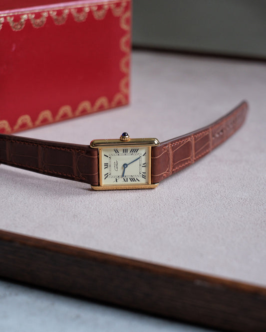 Cartier Must Tank LM (カルティエ マストタンク LM)  アイボリーローマン