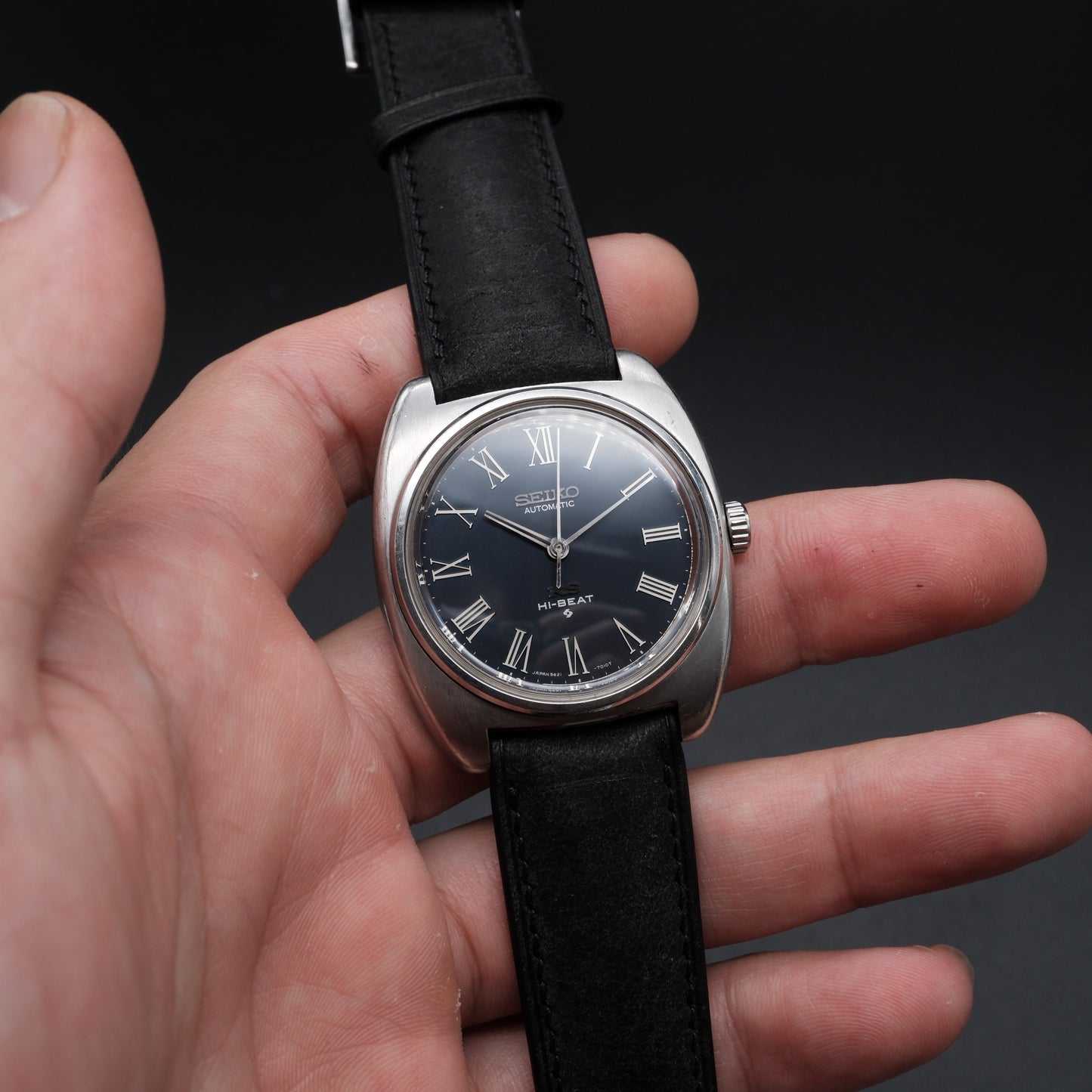 KING SEIKO Roman Number Dark Navy