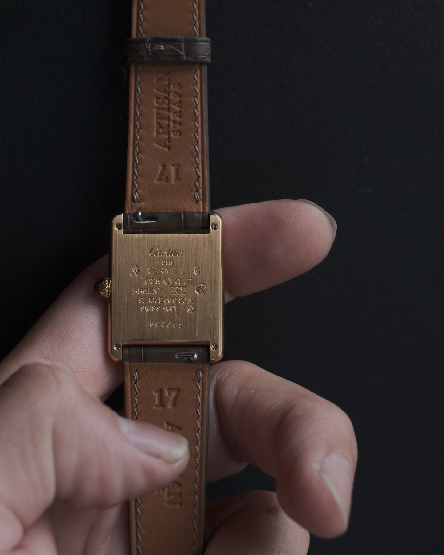 Cartier Must Tank LM (カルティエ マストタンク LM)  アイボリーローマン