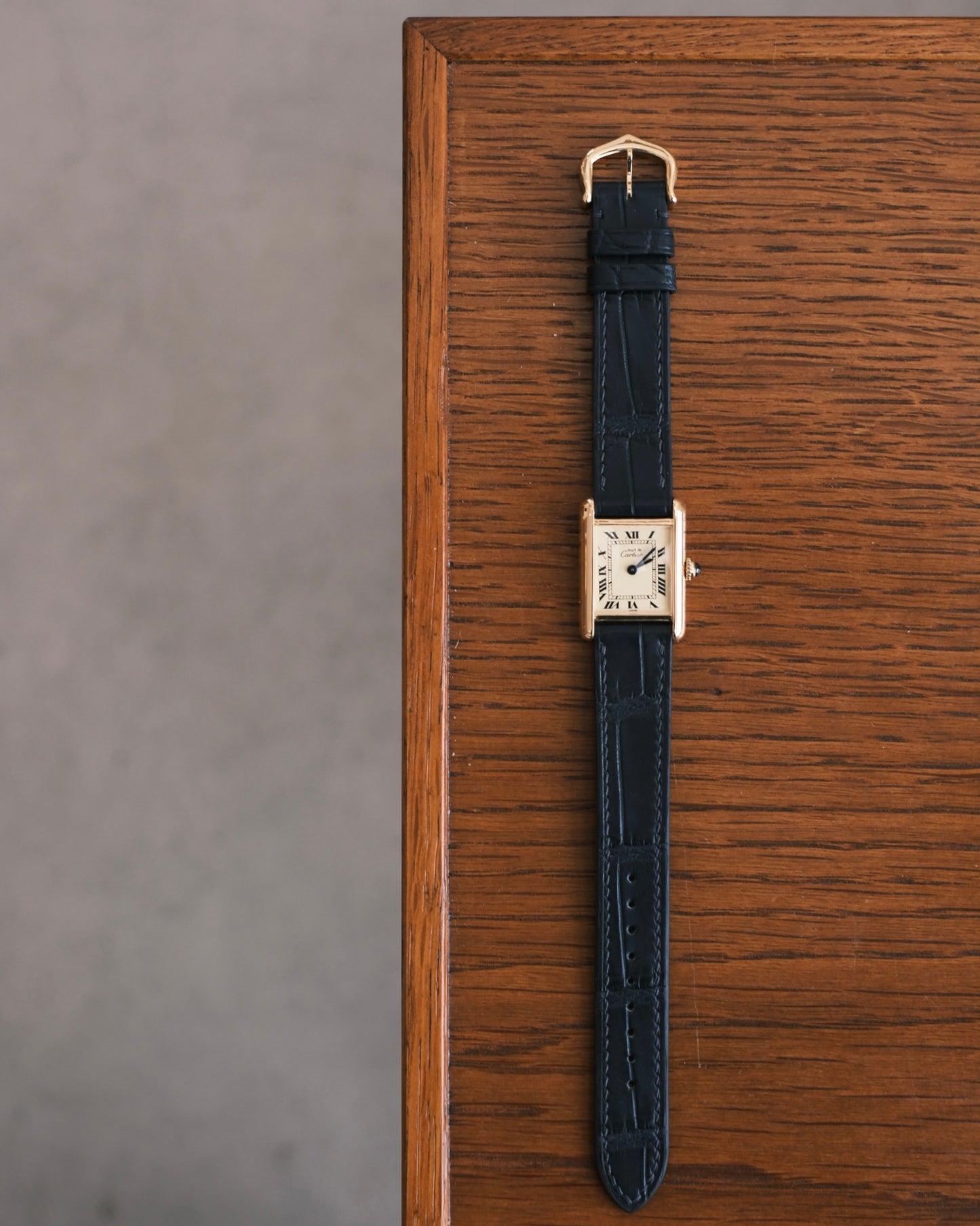 Cartier Must Tank SM (カルティエ マストタンク SM)  アイボリーローマン