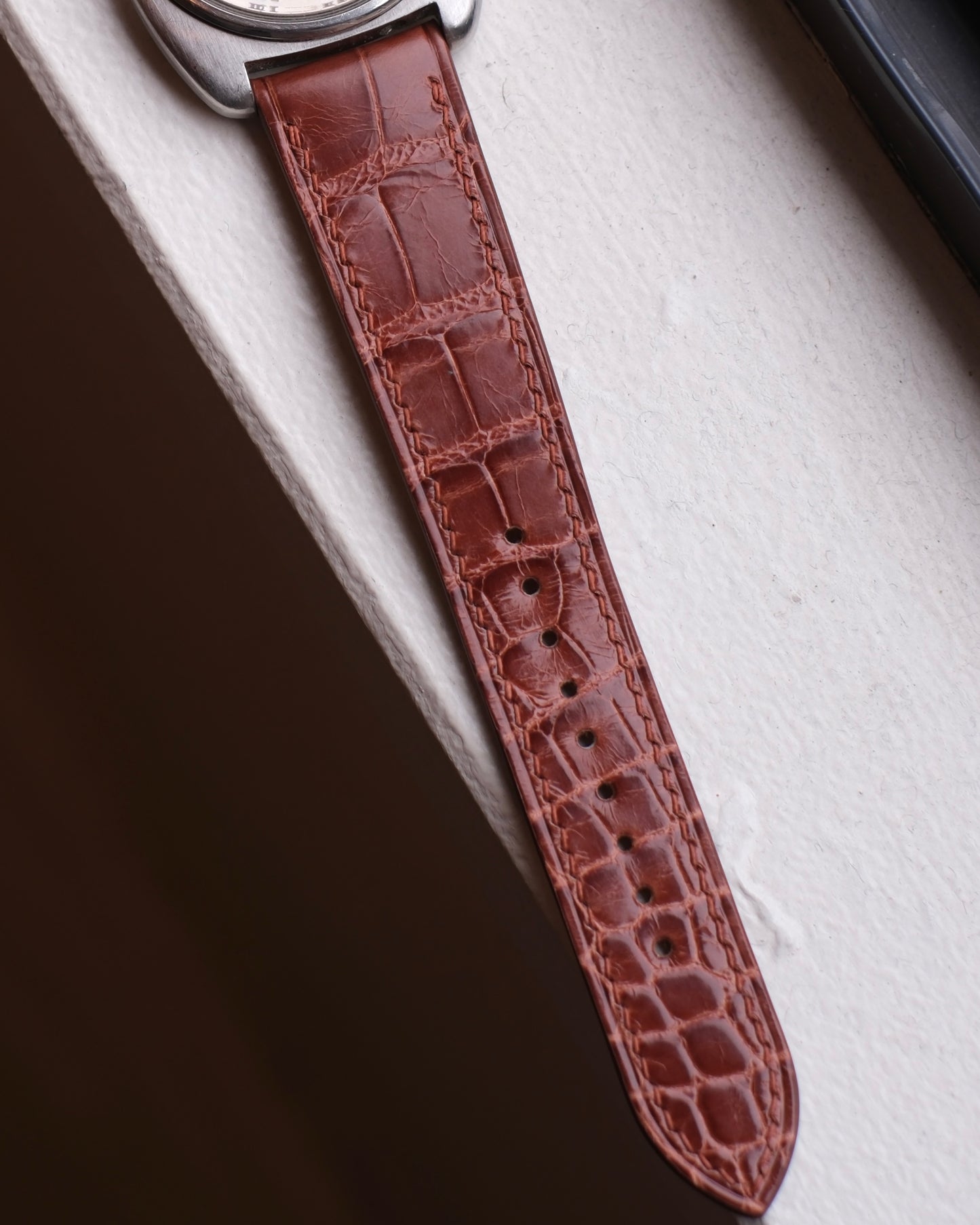 Crocodile Chesnut Brown