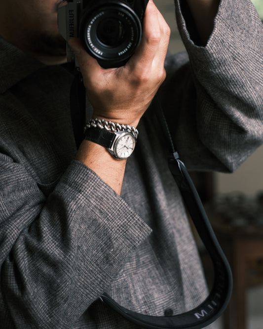 Matte Black Crocodile