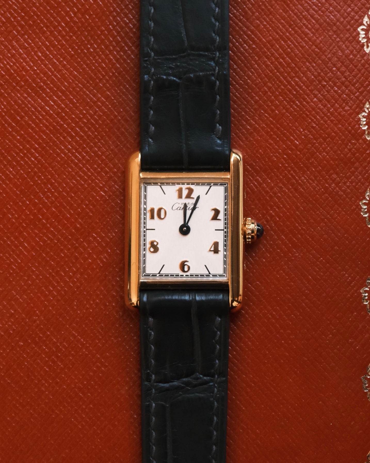 Cartier Must Tank SM (カルティエ マストタンク SM)  飛びアラビア