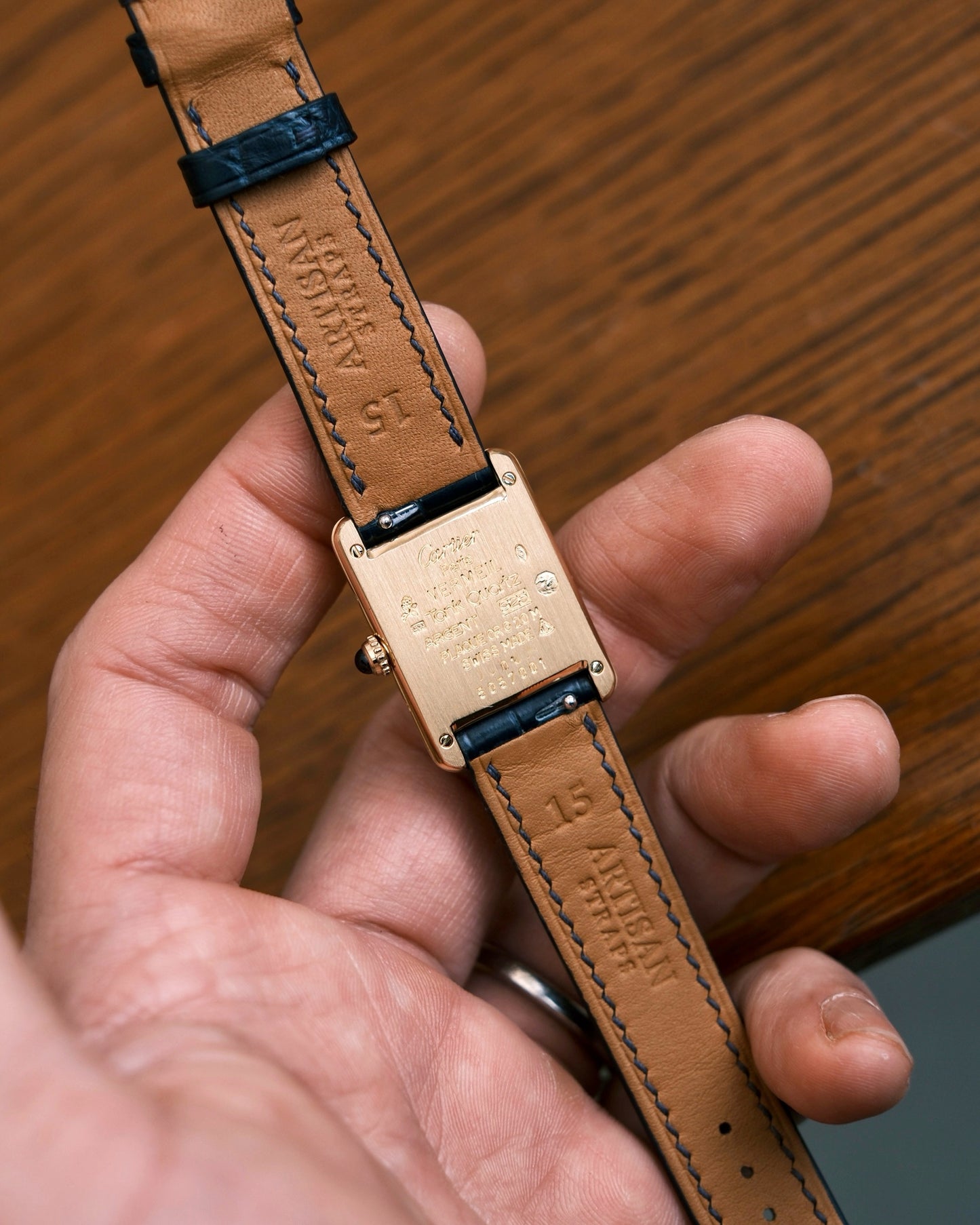 Cartier Must Tank SM (カルティエ マストタンク SM)  アイボリーローマン