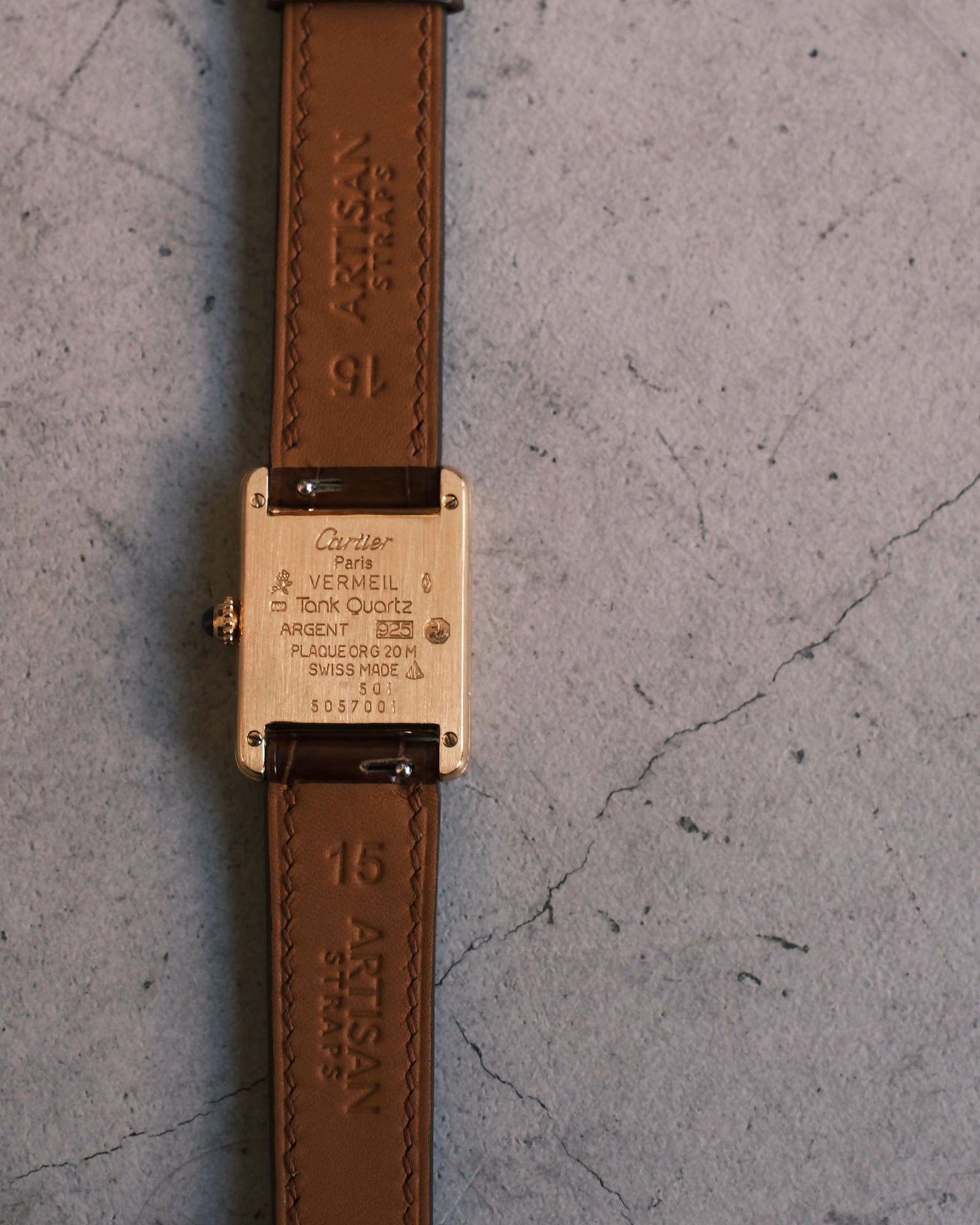 Cartier Must Tank SM (カルティエ マストタンク SM)  トリニティ