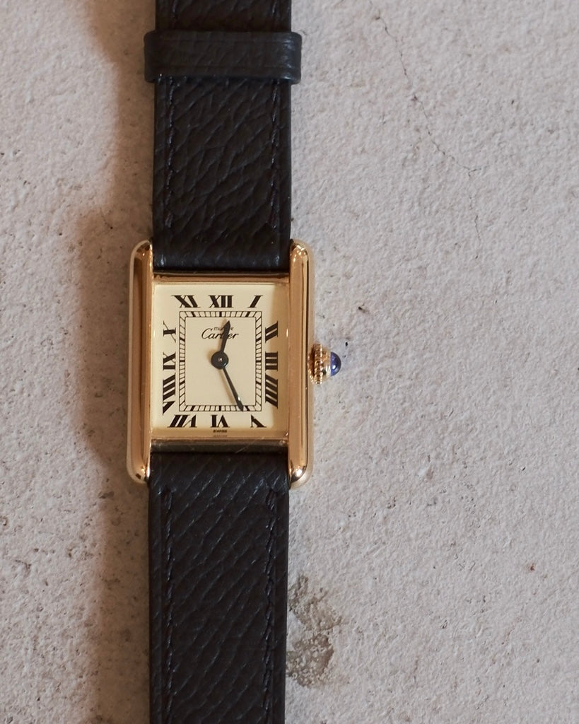 Cartier Must Tank SM (カルティエ マストタンク SM)  アイボリーローマン