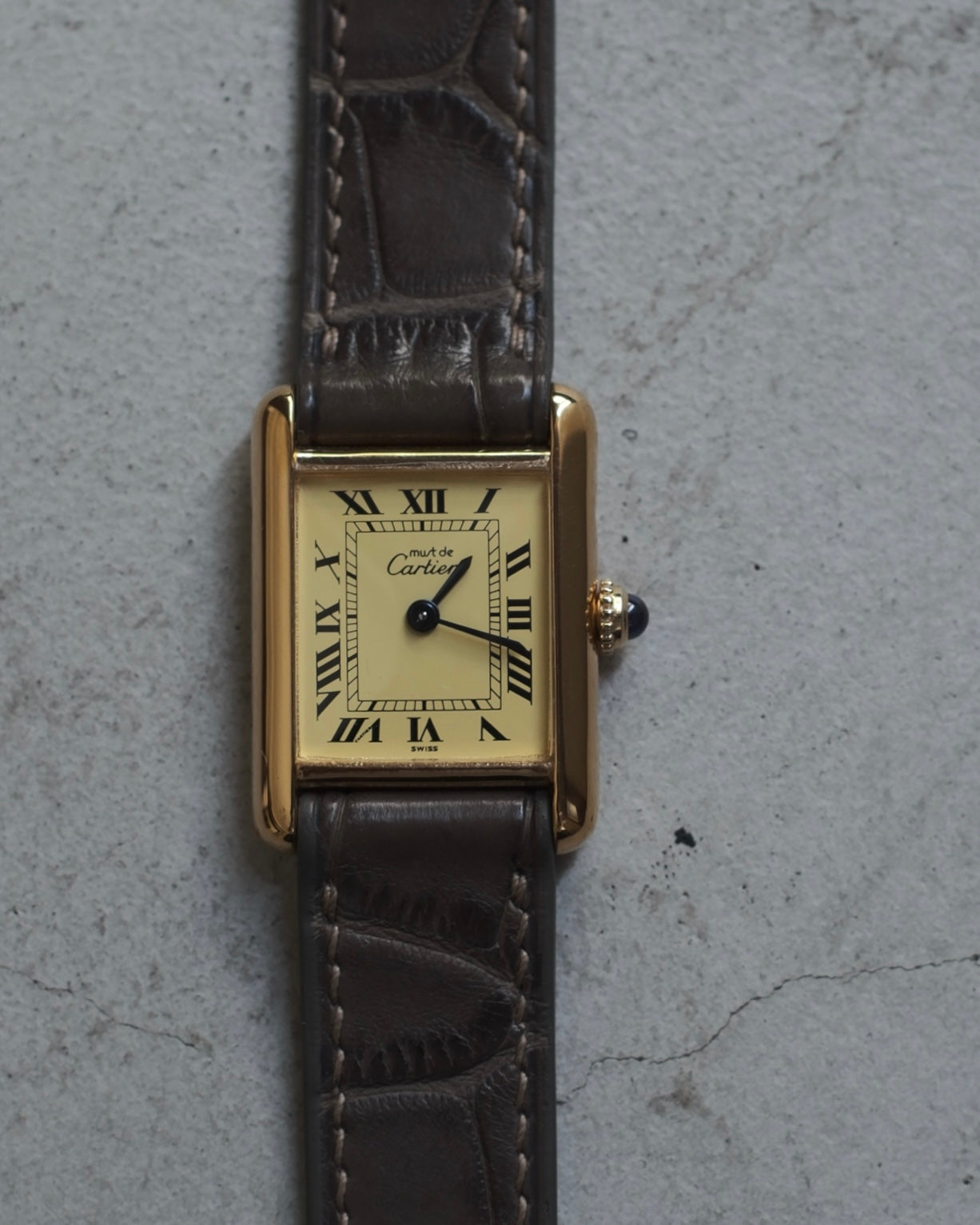 Cartier Must Tank SM (カルティエ マストタンク SM) アイボリー