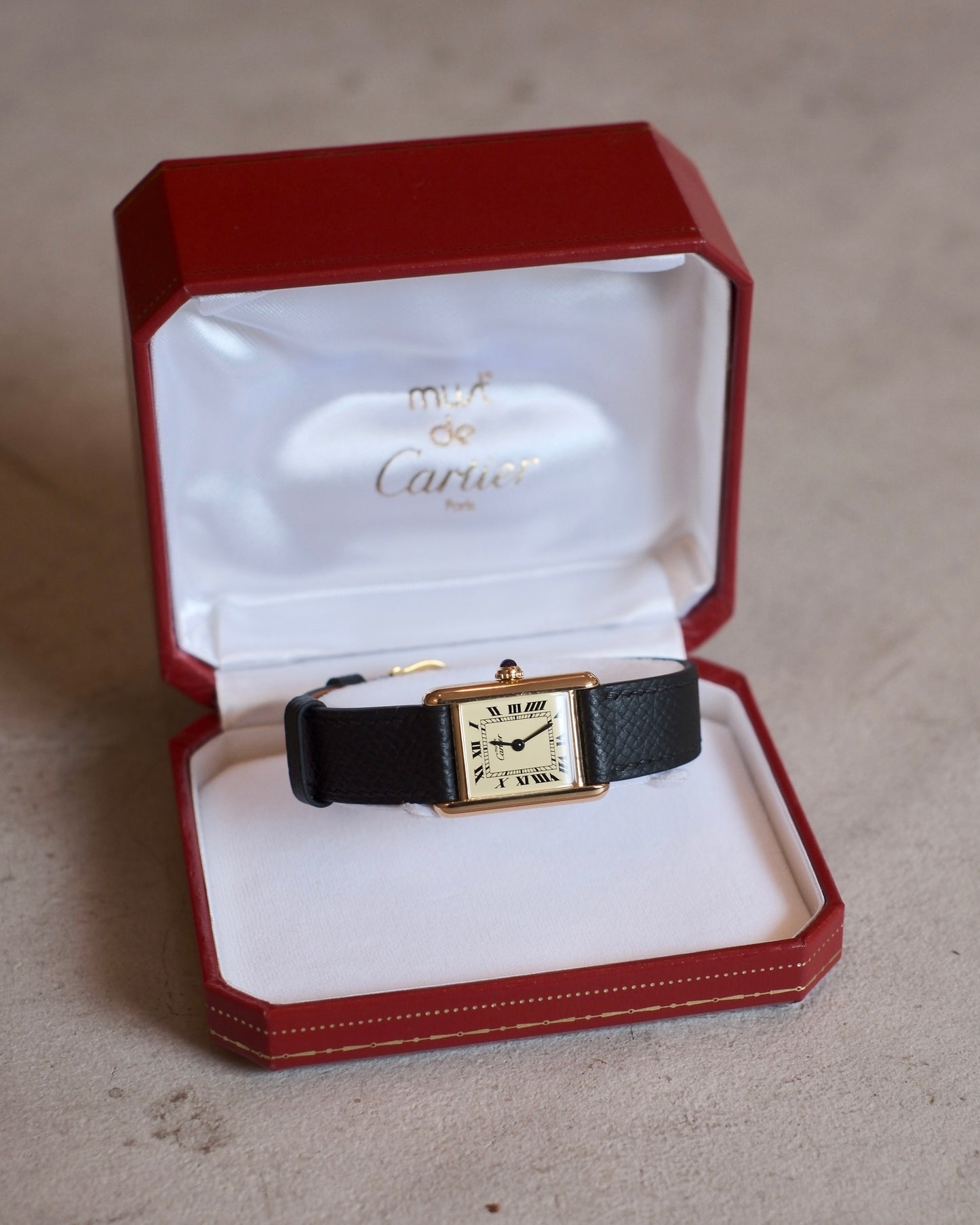 Cartier Must Tank SM (カルティエ マストタンク SM)  アイボリーローマン